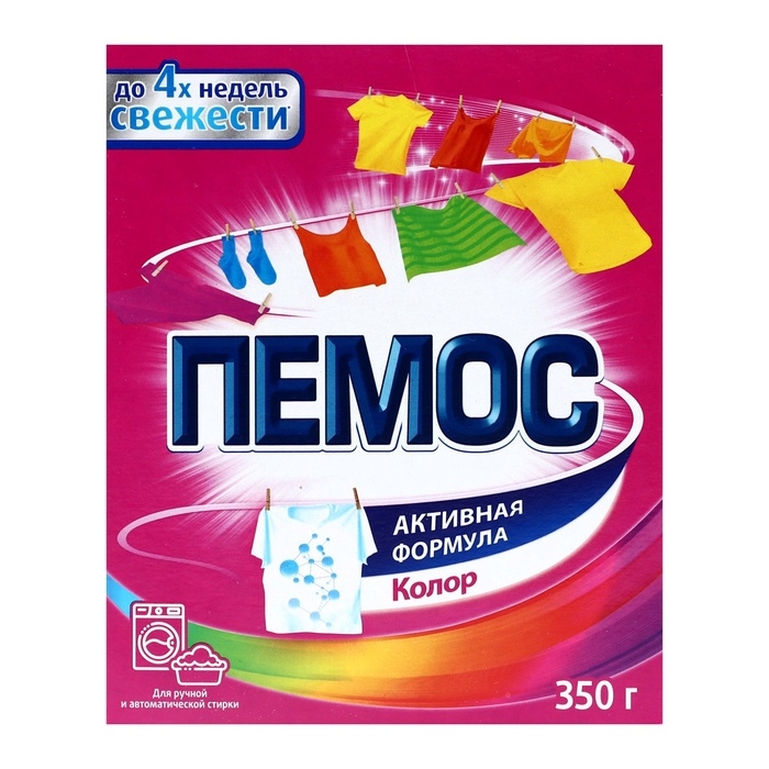 Стиральный порошок Пемос Color, автомат, 350 г