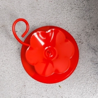 Подсвечник "Цветок Н" металл на 1 свечу, 9х3,5 см, красный Подсвечник "Цветок Н" металл на 1 свечу, 9х3,5 см, красный