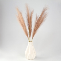 Пампасная искусственная трава, высота 70 см, набор 3 шт., цвет коричневый