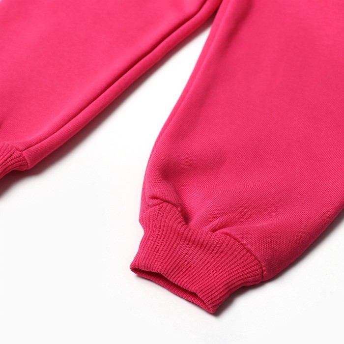 Комплект для девочки (свитшот, брюки), цвет фуксия, рост 104 см Комплект для девочки (свитшот, брюки), цвет фуксия, рост 104 см