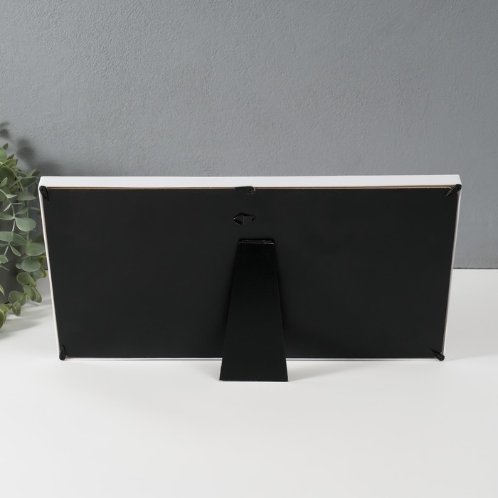 Фоторамка на 12 фото 3х3 см с штемп.подушкой "Такой маленький" белая 2х38х20 см