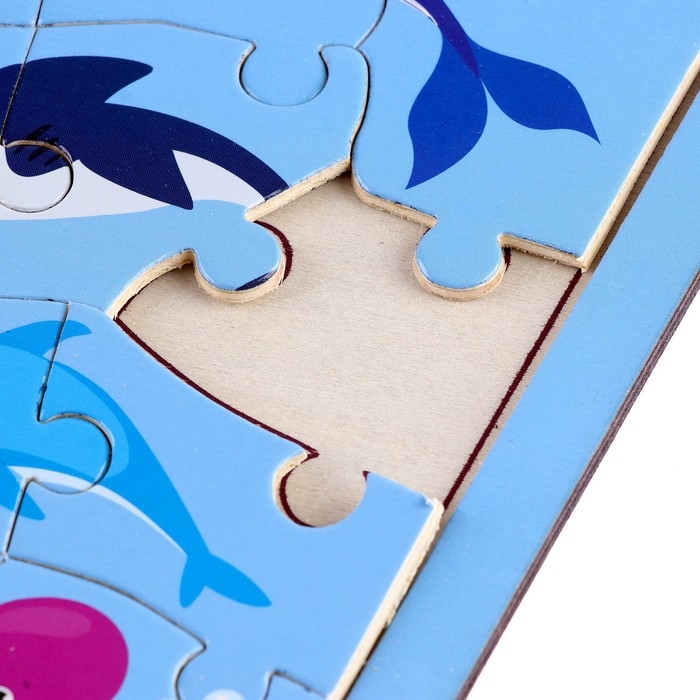 Пазлы на подложке &laquo;Море&raquo;