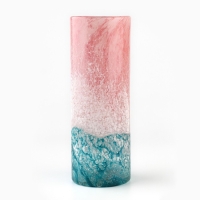 Ваза для цветов &laquo;Бриз&raquo; из цветного стекла 31&times;12&times;12 см