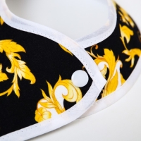 Нагрудник/слюнявчик для кормления «Lux Style» на кнопке Нагрудник/слюнявчик для кормления «Lux Style» на кнопке