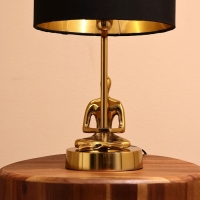 Светильник настольный" Трувор" 1х60Вт, Е27 золотистый 25х25х30 см Светильник настольный" Трувор" 1х60Вт, Е27 золотистый 25х25х30 см