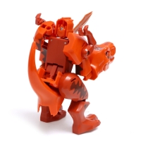 Робот &laquo;Динобот&raquo;, трансформируется