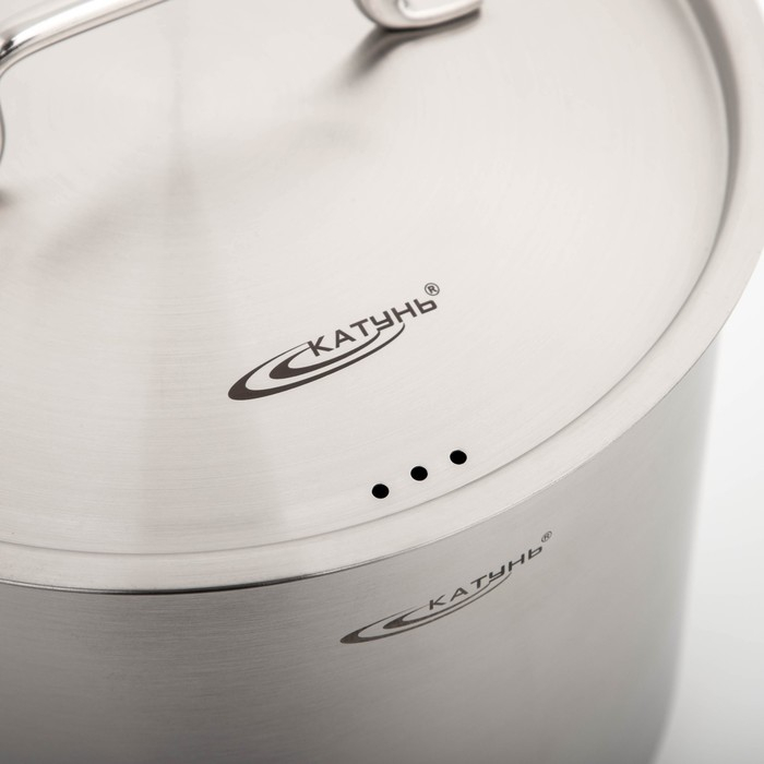 Кастрюля &laquo;Общепит&raquo;, 7 л, d=22 см, h=18 см, капсульное дно, индукция