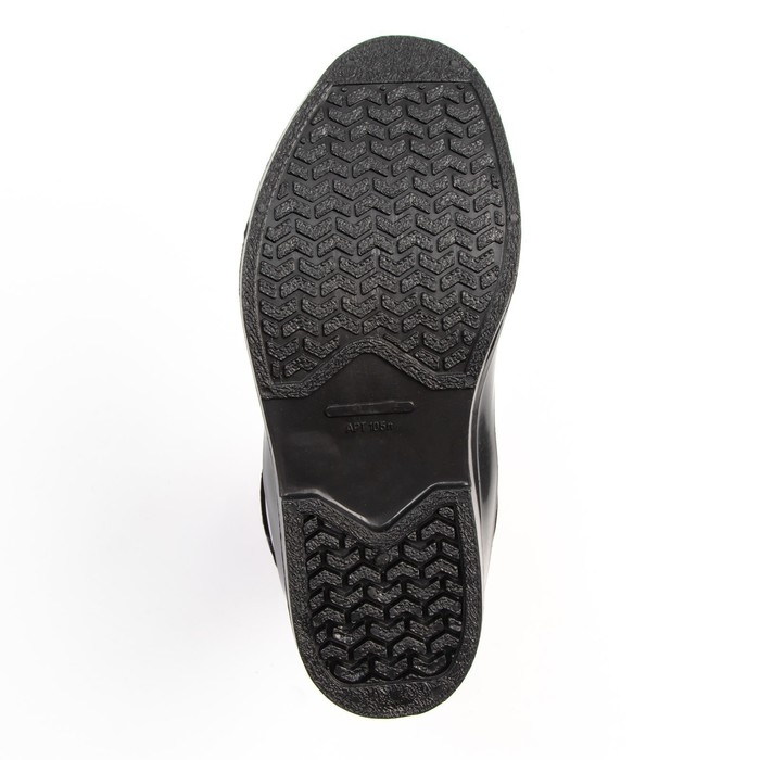 Галоши садовые с утеплителем , размер 36, чёрный, ПВХ