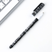 Ручка шариковая синяя паста 0.7 мм с колпачком «100% мужчина» пластик софт-тач Ручка шариковая синяя паста 0.7 мм с колпачком «100% мужчина» пластик софт-тач