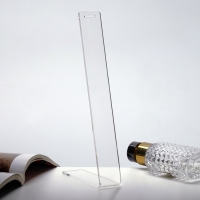 Подставка под браслеты 3&times;9&times;21 см, оргстекло 3 мм, прозрачная В ЗАЩИТНОЙ ПЛЁНКЕ
