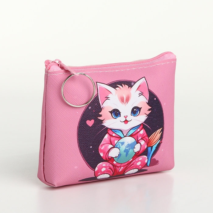 Кошелёк детский на молнии &laquo;Выбражулька&raquo;, цвет МИКС