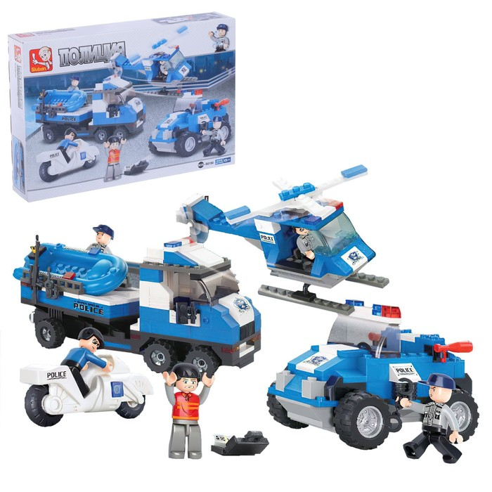 Конструктор &laquo;Полицейский спецназ: спецоперация&raquo;, 403 детали