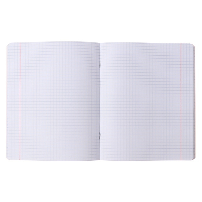 Тетрадь 80 листов в клетку на скрепке Glamorous collection, обложка мелованный картон, глянцевая ламинация, МИКС