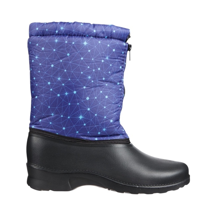 Сапоги женские комбинированные с фиксатором, демисезон, с цветным рисунком, до -15&deg;, С-35.354, размер 41