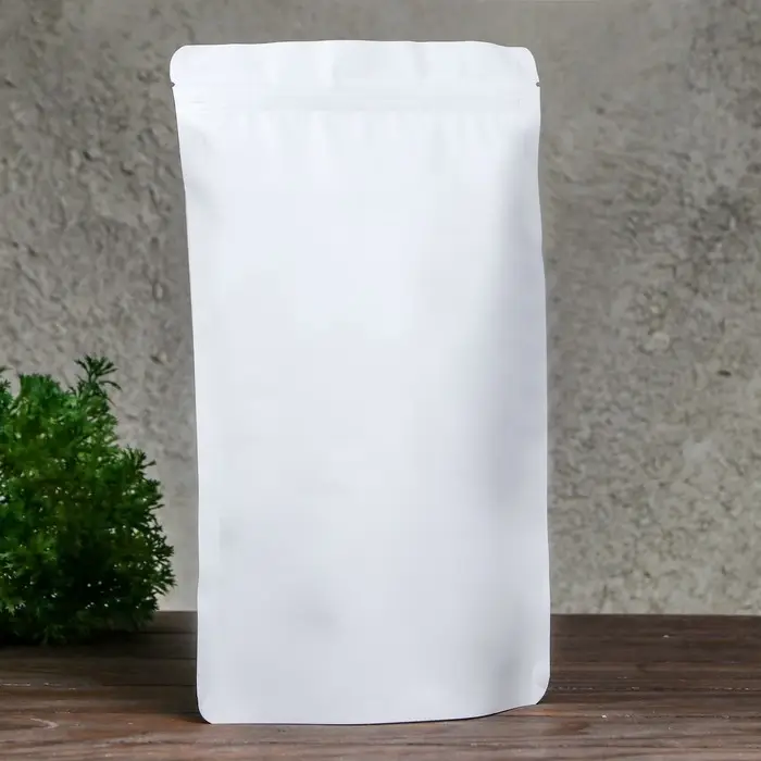 Пакет дой-пак, матовый, белый, 20&times;30&times;5 см