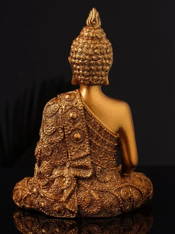 Фигура "Будда большой"  17х13 см, бронза
