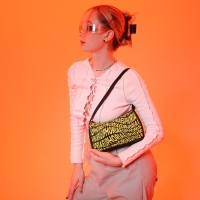 Сумка женская багет из текстиля, «Эйфория», 23х13х5 см. Сумка женская багет из текстиля, «Эйфория», 23х13х5 см.