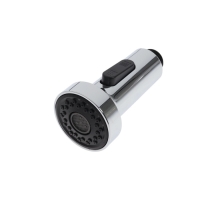 Аэратор ZEIN, 2 режима, для смесителя на гибком силиконовом шланге или пружине,пластик,хром