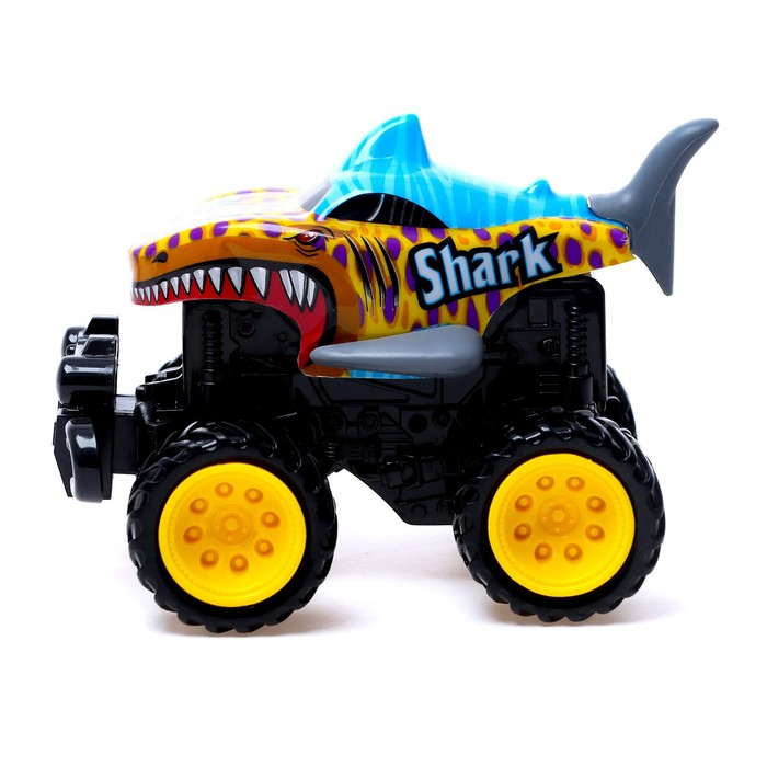 Джип инерционный &laquo;Акула&raquo;, трансформация при ударе, МИКС