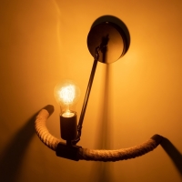 Бра "Аврора" Е27 40Вт черный 15х20х22см Бра "Аврора" Е27 40Вт черный 15х20х22см