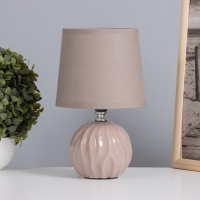 Лампа настольная &laquo;Пабло&raquo; 1&times;40 Вт Е14 коричневый 14&times;14&times;24 см