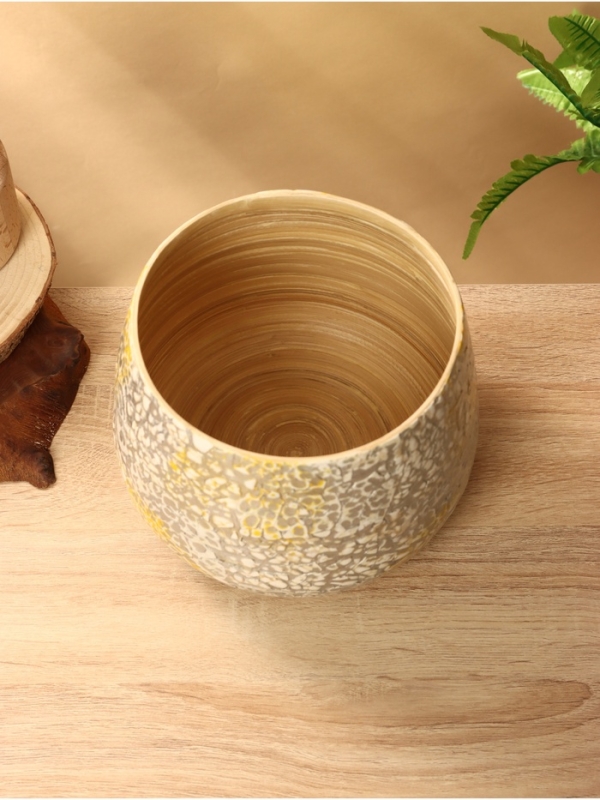 Ваза 20х20х15 см, бамбук Ваза 20х20х15 см, бамбук