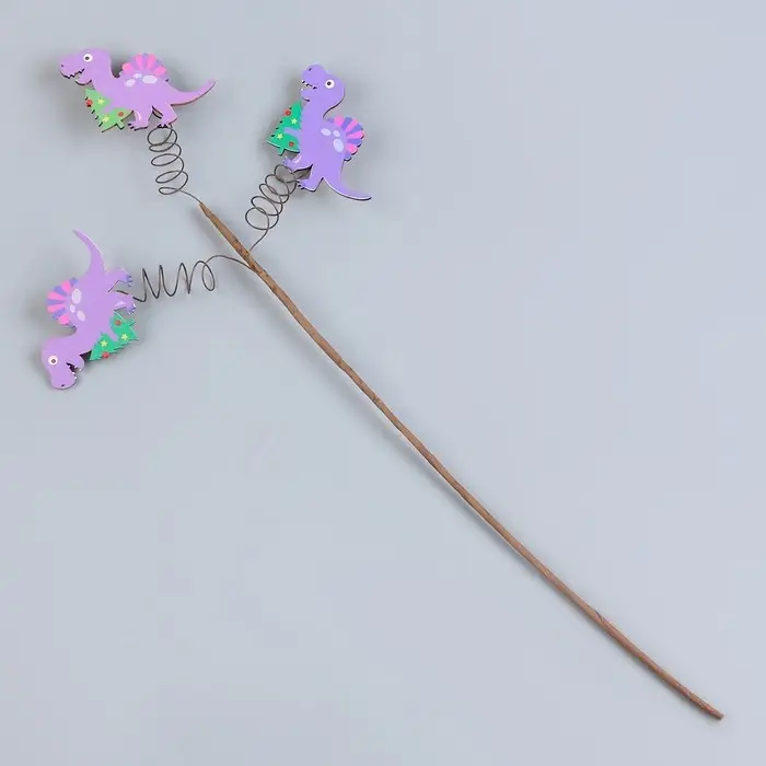 Топпер для торта новогодний &laquo;Динозаврик с ёлкой&raquo; 40&times;15&times;1.5 см