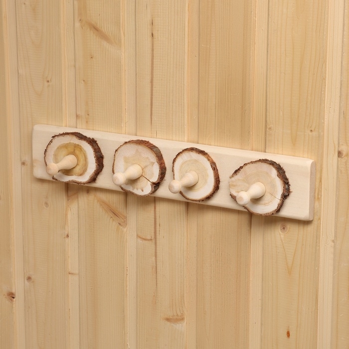 Вешалка с можжевельником 4 крючка Вешалка с можжевельником 4 крючка