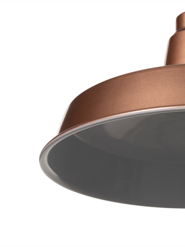 Светильник Ronald 1х40Вт Е27 пр-1м бронзовый металлик 36х36х15см