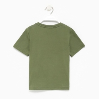 Футболка детская KAFTAN "The best" р.32 (110-116), хаки Футболка детская KAFTAN "The best" р.32 (110-116), хаки