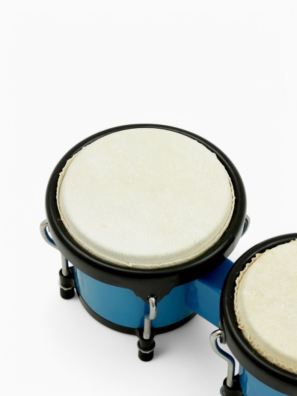 Барабан Бонго Music Life 4 х 5 дюймов, синий