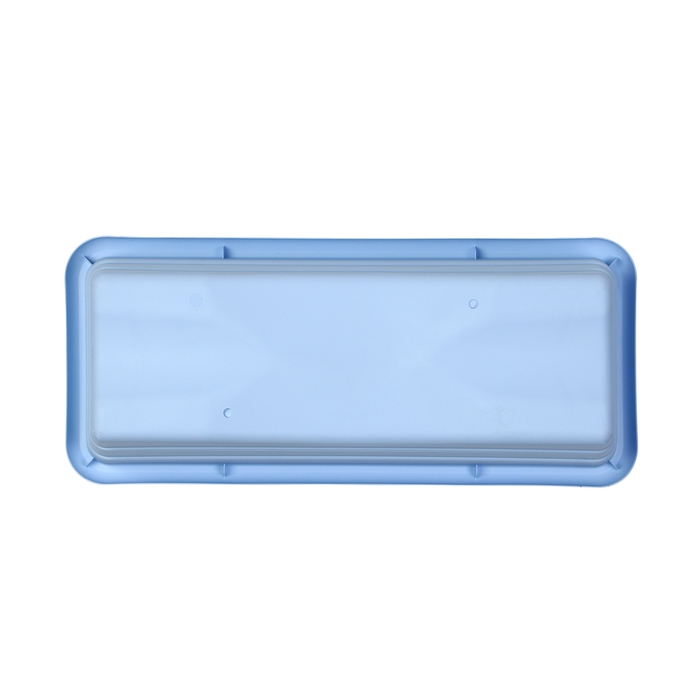 Ящик для цветов, 40 &times; 16/10 &times; 14 см, 6 л, голубой