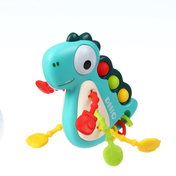 Развивающая сенсорная игрушка - погремушка Крошка Я &laquo;Малыш Дино&raquo;