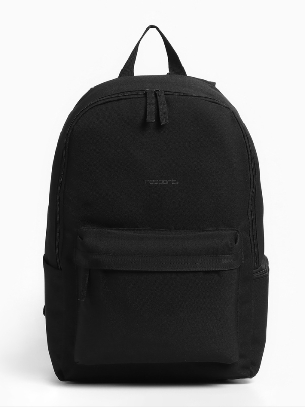 Рюкзак спортивный на молнии, размер универсальный, цвет черный