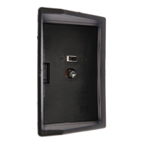 Садовый светильник на солнечной батарее, накладной, 9&times;12&times;5 см, 1 LED, свечение белое