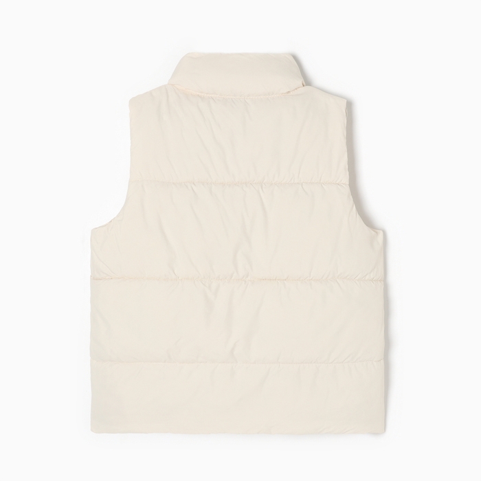 Жилет женский с воротником MIST, р.46, молочный Жилет женский с воротником MIST, р.46, молочный