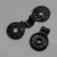 Сетка затеняющая, 5 &times; 4 м, плотность 80 г/м&sup2;, зелёная, в наборе 19 клипс