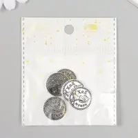 Сувенир кошельковый металл "Шах и Мат. Ход конём" 2х2 см