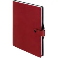 Ежедневник Strep Front на заказ, недатированный, красный