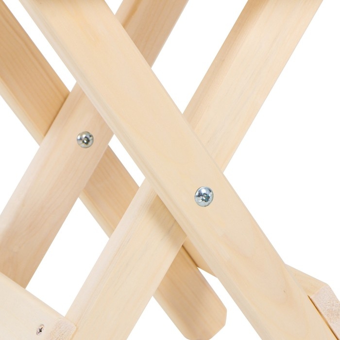 Табурет складной, 30×35×40см, из липы, Табурет складной, 30×35×40см, из липы, "Добропаровъ"