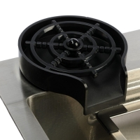 Кухонная мойка ZEIN M01, S=3.0 и 0.7 мм, смеситель, корзины, разделочная доска, сифон, сатин