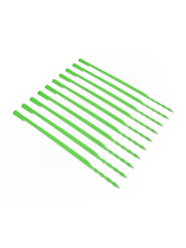 Колышек, h = 40 см, набор 10 шт., зелёный, Greengo