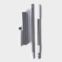 Окномойка с поролоновой насадкой Raccoon, телескопическая ручка, поворот на 180&deg;, 26&times;3,5&times;98(128)