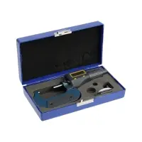 Микрометр электронный ТУНДРА, металлический, диапазон 25-50 мм, шаг измерения 0.001 мм