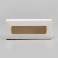 Коробка складная, белый, 17 х 7 х 4 см, 0,5 л