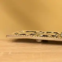 Подставка под благовония "Два полумесяца" алюминий 22 см