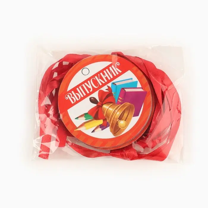 Медаль-магнит &laquo;Выпускник&raquo;, d=6 см