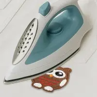 Термоаппликация &laquo;Сова&raquo;, 6.5&times;5 см, коричневая