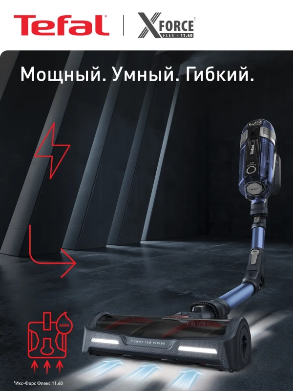 Беспроводной пылесос X-Force Flex 11.60 TY9890WO