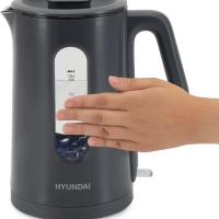 Чайник HYK-G4508 1.5л. 1700Вт серый